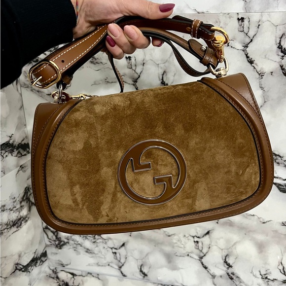 Gucci medium Blondie suede new - Picture 2 of 13